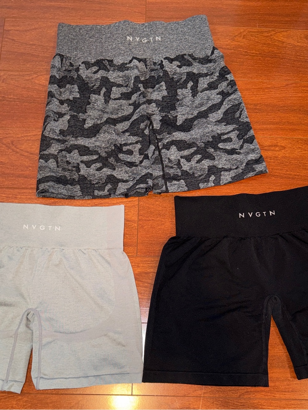 NVGTN gym shorts bundle of 3 - Picture 2 of 11